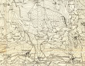 1931, Istituto Geografico Militare, Groscavallo